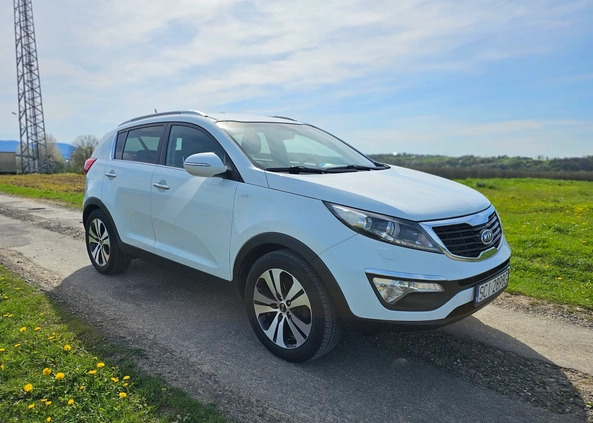 Kia Sportage cena 51500 przebieg: 229000, rok produkcji 2012 z Bydgoszcz małe 92